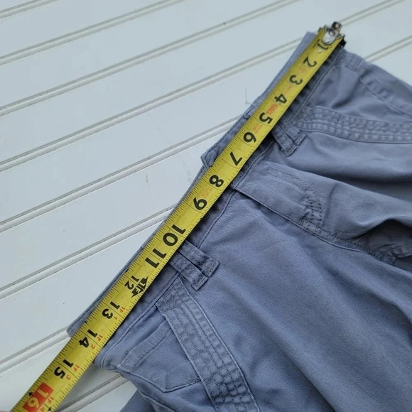 SO Low Rise Cropped Gray Pants Junior Size 3 Cotton 28x23 - Picture 2 of 8